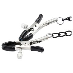 INTOYOU - szájpecek bimbócsipesszel (fekete)