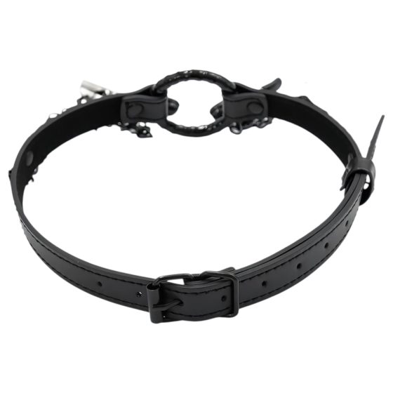 INTOYOU - szájpecek bimbócsipesszel (fekete)