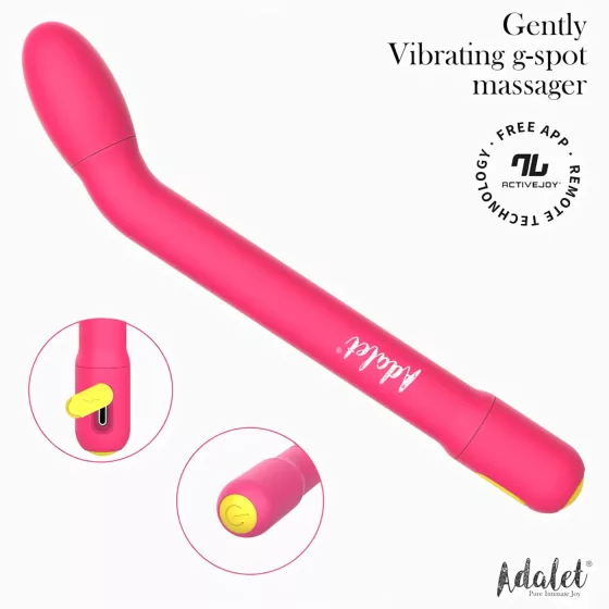 Adalet Gently - okos G-pont és prosztata vibrátor (pink)