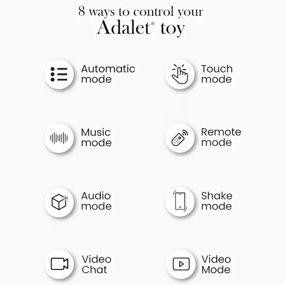 Adalet Gently - okos G-pont és prosztata vibrátor (lila)