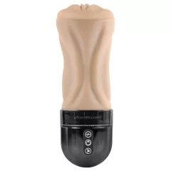   Zero Tolerance Tight Lipped - szívó-rezgő műpunci (natúr)