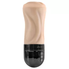   Zero Tolerance Tight Lipped - szívó-rezgő műpunci (natúr)