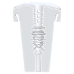   Zero Tolerance - akkus rezgő-szívó maszturbátor (átlátszó)