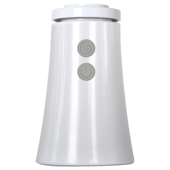 Zero Tolerance - akkus rezgő-szívó maszturbátor (átlátszó)