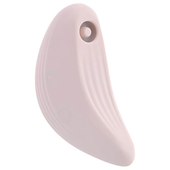 / Playboy Palm - akkus, vízálló 2in1 csikló vibrátor (pink)
