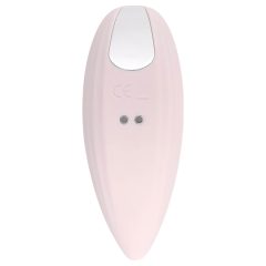   / Playboy Palm - akkus, vízálló 2in1 csikló vibrátor (pink)