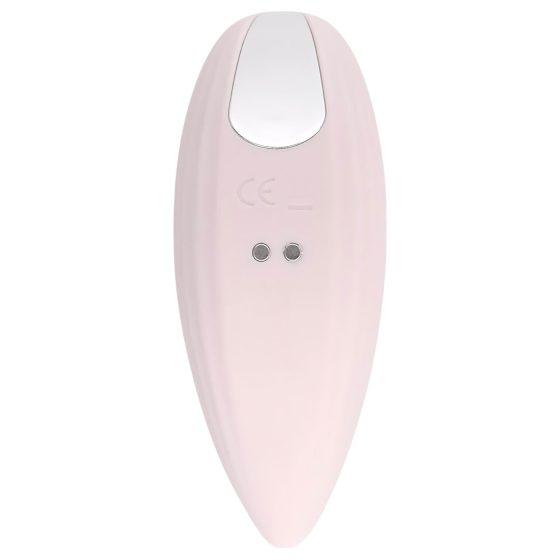 / Playboy Palm - akkus, vízálló 2in1 csikló vibrátor (pink)