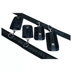 Sei Mio - comb-, csukló- és bokabilincs (fekete)