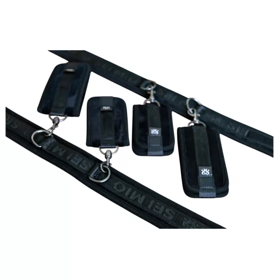 Sei Mio - comb-, csukló- és bokabilincs (fekete)