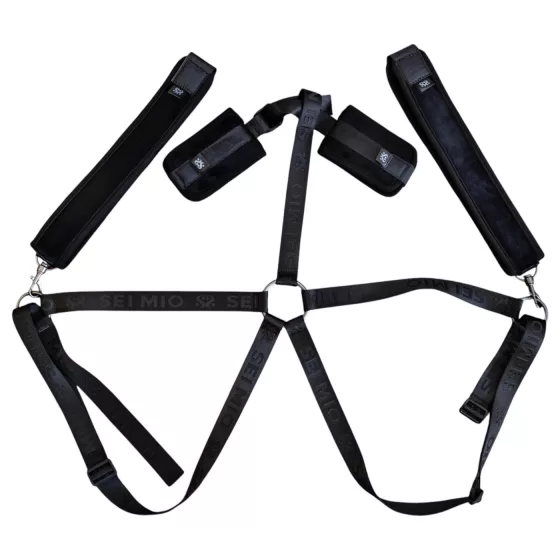 Sei Mio - állítható rögzítő szett (fekete)