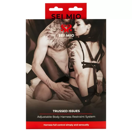 Sei Mio - állítható rögzítő szett (fekete)