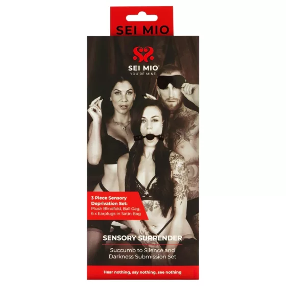 Sei Mio - BDSM haladó készlet (fekete)