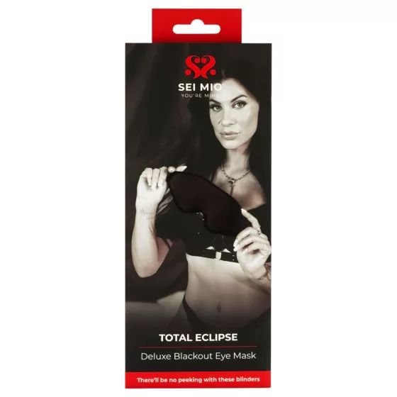Sei Mio - Total Eclipse szemmaszk (fekete)