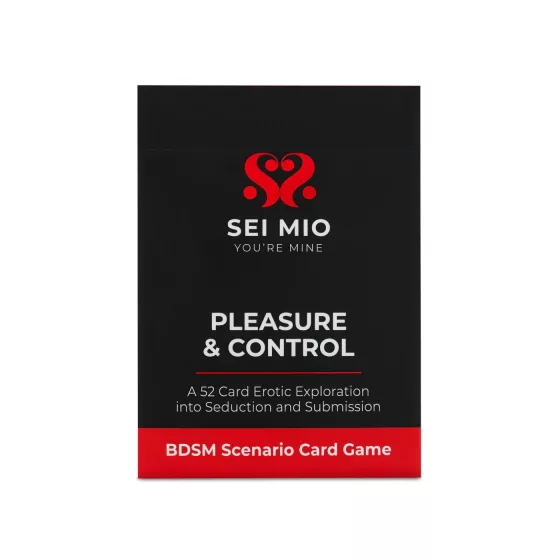 Sei Mio Pleasure & Control - BDSM kártyajáték (52 lap)