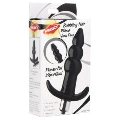 Frisky Bubbly - golyós anál vibrátor (fekete)