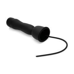 Trinity Vibes - 2in1 dilator és makkvibrátor (fekete)