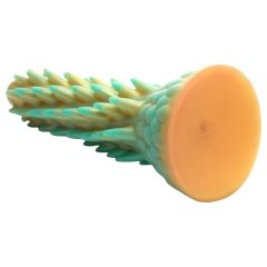Creature Cocks Stegosaurus - szilikon dildó - 20cm (zöld)