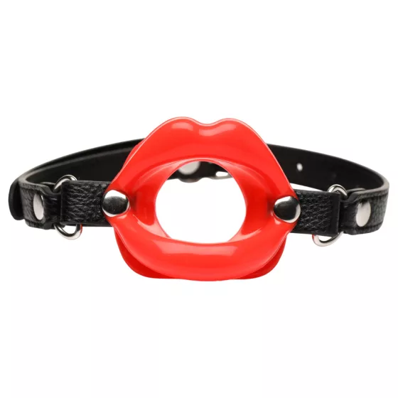 XR Brands - szájpecek BDSM játékhoz (piros)