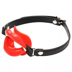 XR Brands - szájpecek BDSM játékhoz (piros)