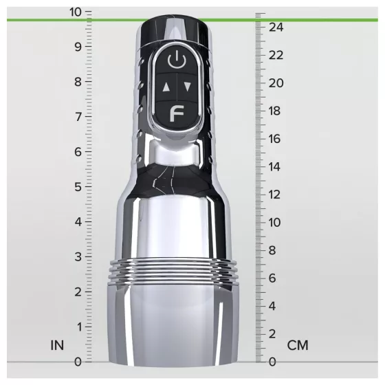 Fleshlight Quiver - rezgő és melegítő maszturbátor (vagina)