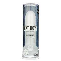 Fat Boy Original Ultra Fat - péniszköpeny (19 cm) - fehér