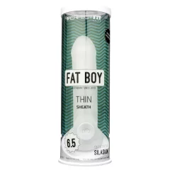 Fat Boy Thin - péniszköpeny (17 cm) - fehér