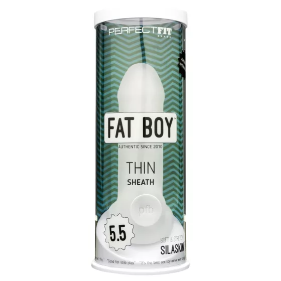 Fat Boy Thin - péniszköpeny (15cm) - fehér