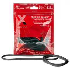   / Perfect Fit Slim Wrap 15 - vékony péniszgyűrű - fekete (38cm)