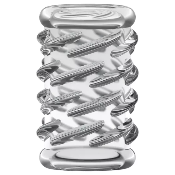 Stay Hard - mintás péniszmandzsetta (átlátszó)