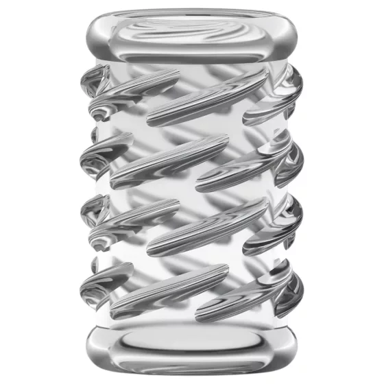 Stay Hard - mintás péniszmandzsetta (átlátszó)