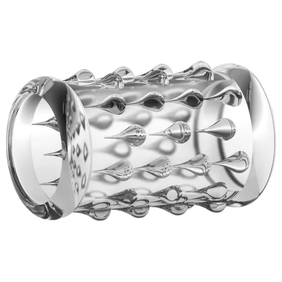 Stay Hard - gömbös péniszmandzsetta (átlátszó)