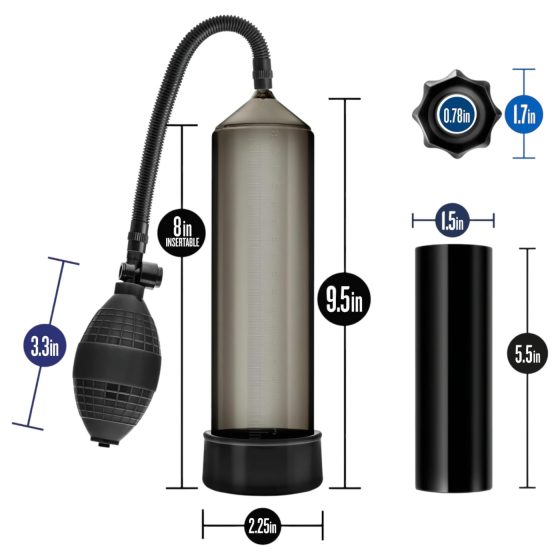 Quickie Kit - péniszpumpa szett - vastag (4 részes)