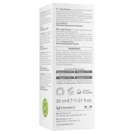 Intimateline Lady Dream - izgató gél nőknek (30ml)