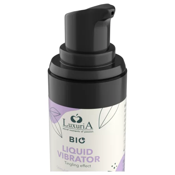 Intimateline Luxuria BIO - folyékony vibrátor gél nőknek (15ml)