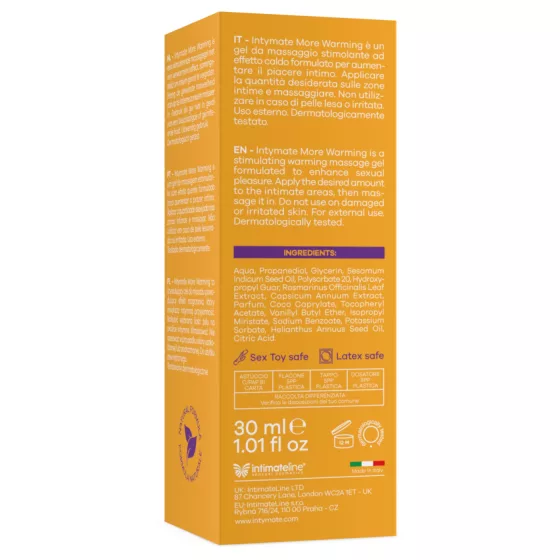 Intimateline Intymate More - melegítő hatású izgató gél (30ml)