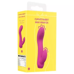   Loveline - íves nyuszis, csiklókaros mini vibrátor (rózsaszín)