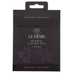 Le Désir - bimbómatrica szett - 3 pár (fekete)