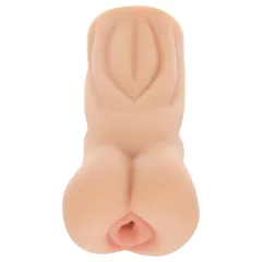   XKIN Tiffany Throatcheck - élethű műpunci maszturbátor (natúr)