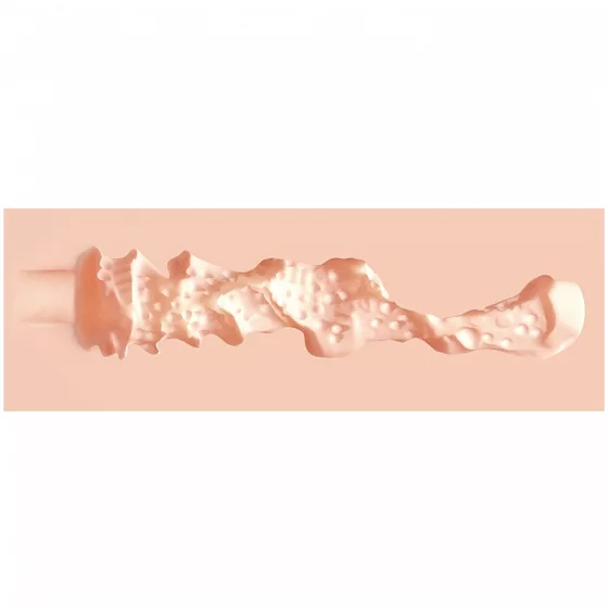 XKIN Tiffany Throatcheck - élethű műpunci maszturbátor (natúr)