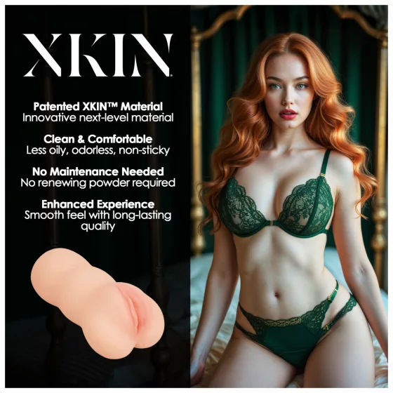 XKIN Temtress Nicolette - élethű műpunci maszturbátor (natúr)