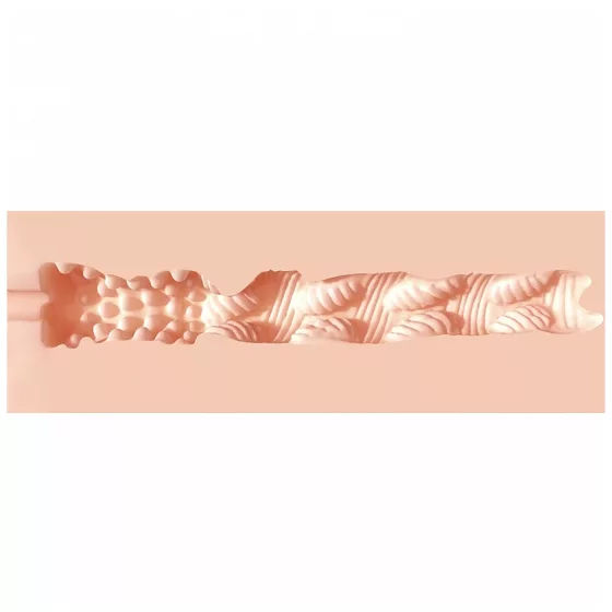 XKIN - élethű műpopsi maszturbátor - M (natúr)