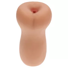 XKIN - élethű műpopsi maszturbátor - M (sötét natúr)