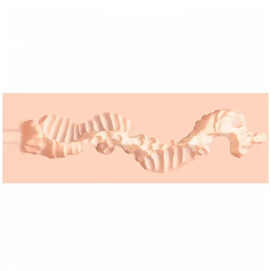 XKIN - realisztikus műpunci maszturbátor - L (natúr)