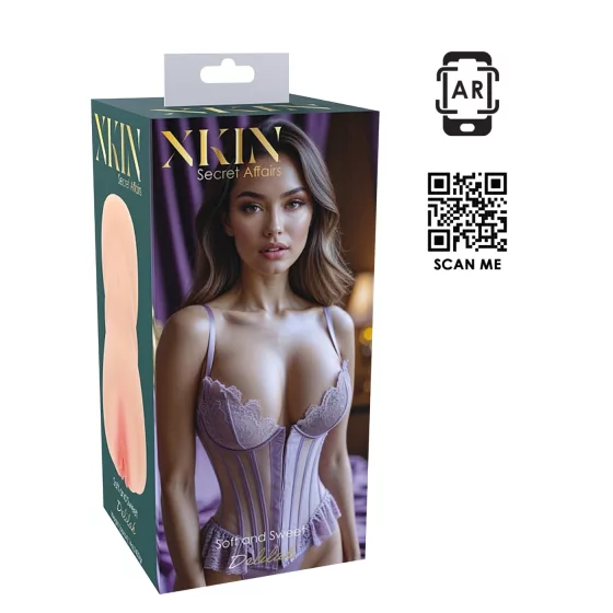 XKIN Sweet Delilah - élethű műpunci maszturbátor (natúr)