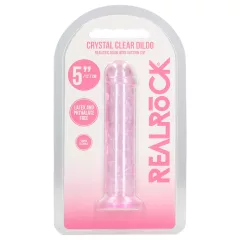   RealRock - élethű dildó tapadókoronggal (rózsaszín) - 12,7 cm