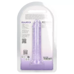 RealRock - élethű dildó tapadókoronggal (lila) - 12,7 cm