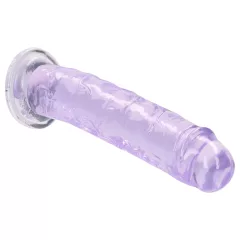 RealRock - élethű dildó tapadókoronggal (lila) - 12,7 cm