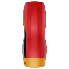   Masturs Solara - melegítő fel-le mozgó AR maszturbátor (piros)