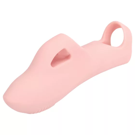 Loveline - bordázott ujjvibrátor (pink)