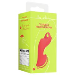 Loveline - stimuláló ujjvibrátor (piros)